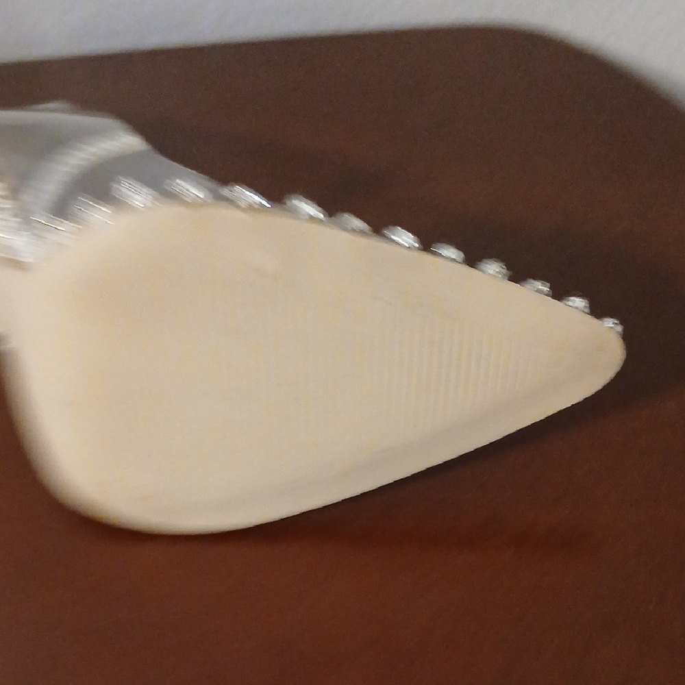 Steve Madden Women's Clear and Tan Heels - Picture 6 of 8